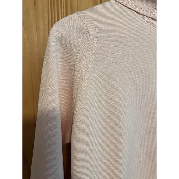VTG Givenchy Sport Pink Turtleneck Qiana Nylon Size 36 - Picture 4 of 13
